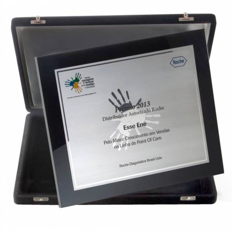 Placa de Homenagem Personalizada PL46
