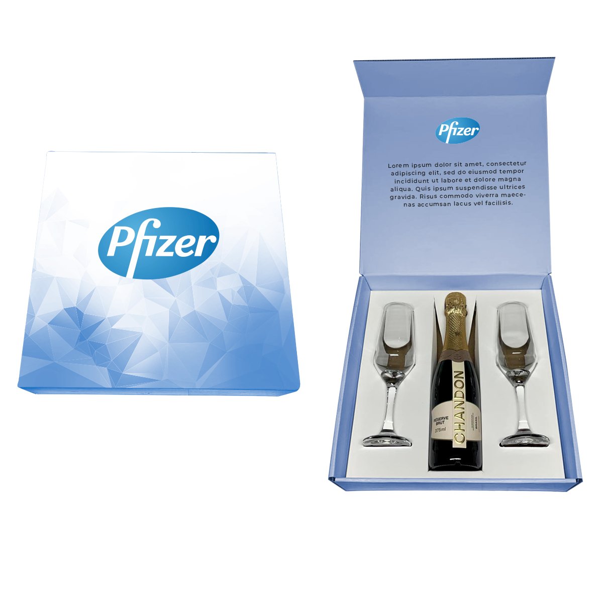 Kit Bebidas + Taças Personalizado