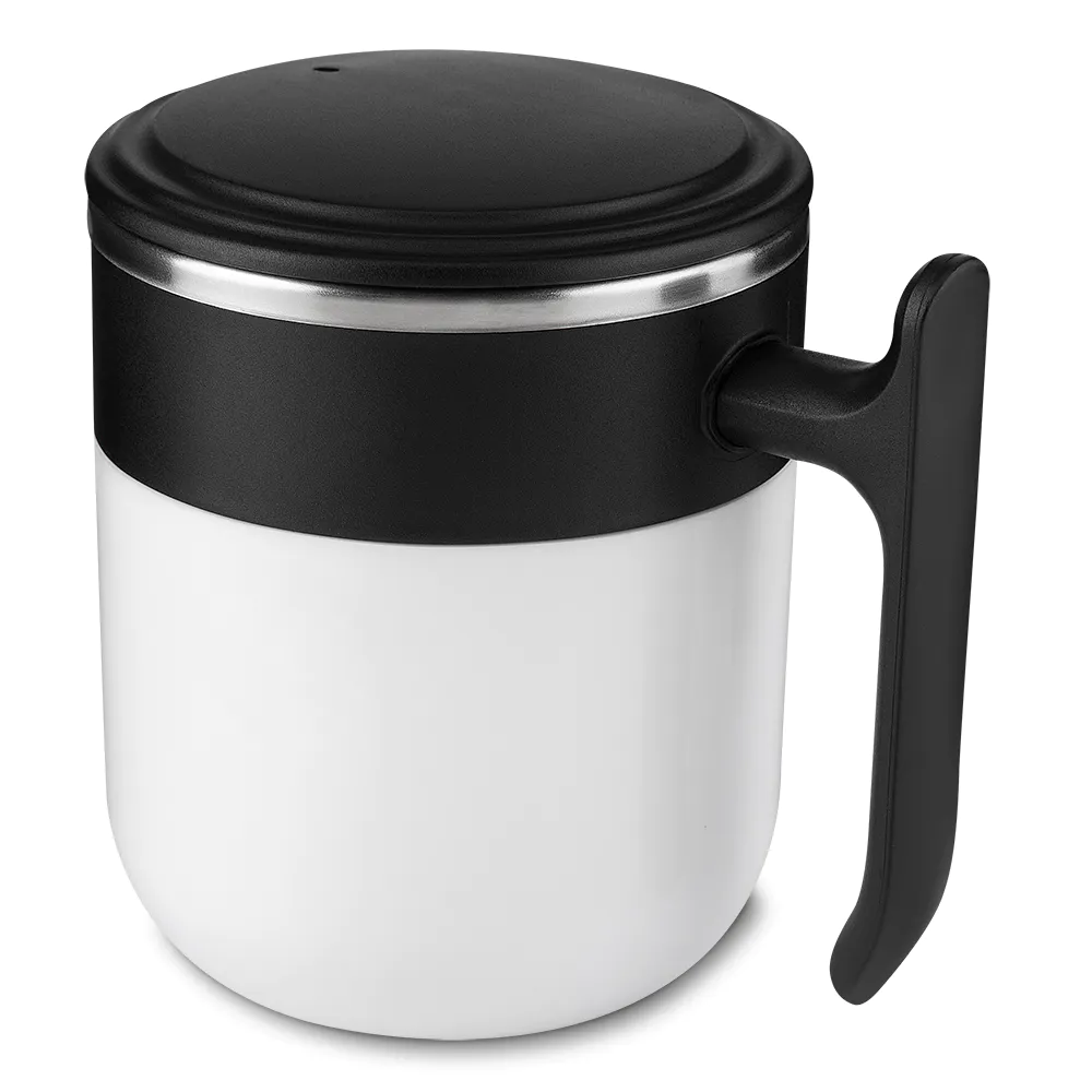Caneca com tampa acabamento inox - Imagem 4