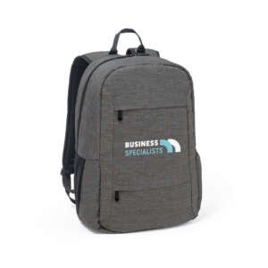 BUSINESS. Mochila para notebook 15.6" em poliéster reciclado 300D 18 L