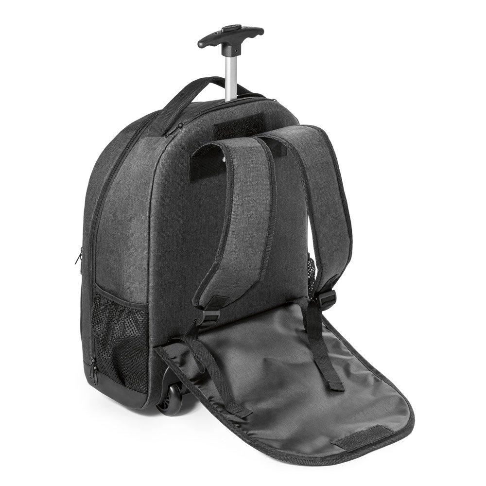 EINDHOVEN. Mochila trolley para notebook 15.6'' em 600D de alta densidade e poliéster 600D impermeável 21 L - Imagem 4