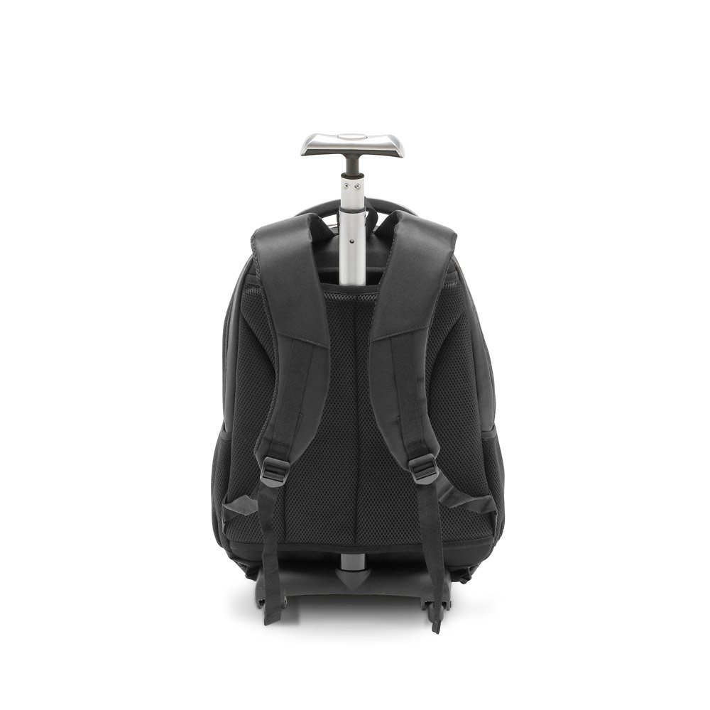 MIAMI. Mochila trolley para notebook 17'' em Nylon 999 impermeável com 2 rodas e sistema de proteção integrado 30 L - Imagem 6