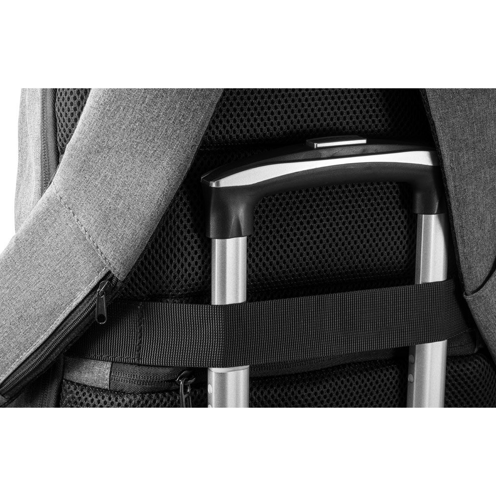 MUNIQUE. Mochila para notebook em 300D de alta densidade, com divisória para notebook 17" 21 L - Imagem 5