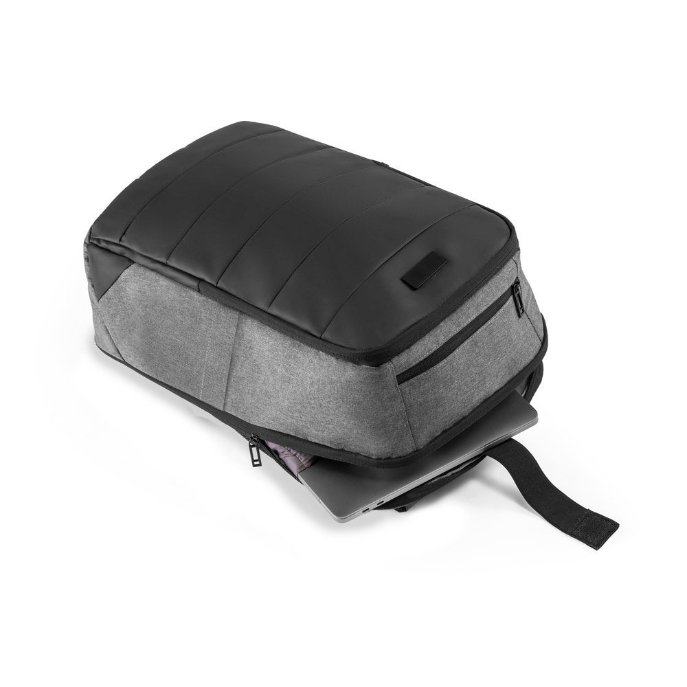 MUNIQUE. Mochila para notebook em 300D de alta densidade, com divisória para notebook 17" 21 L - Imagem 16