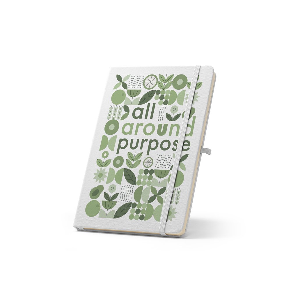 ANNE SUB. Caderno A5 de capa dura em PET 100% reciclado 300D ideal para personalização em sublimação - Imagem 5