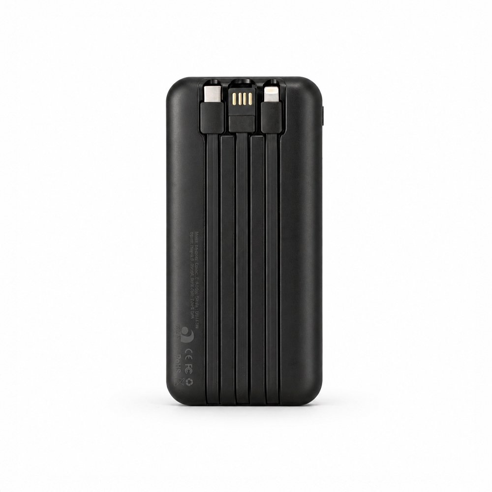 Power Bank 10.000mAh com Painel e Multissaídas - Imagem 2